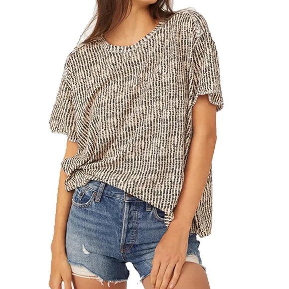 Free People: We The Free: Bali Backpacker Knit T-Shirt - Picture 7 of 8